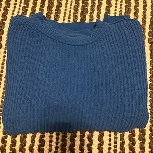 Aerie chunky blue sweater size XL